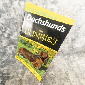 Dachshunds For Dummies by Eve Adamson 2nd Edition Paperback Dog Care Guide